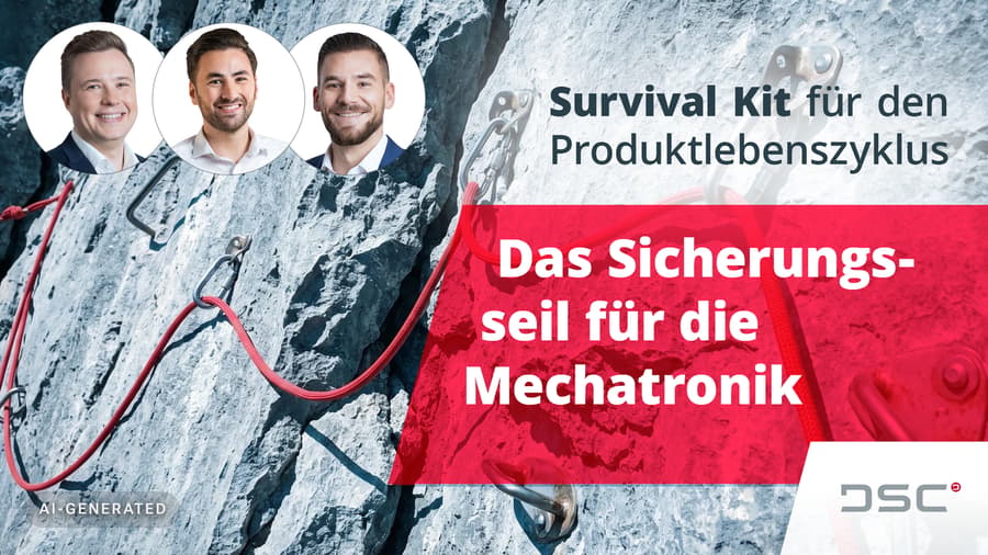 Das Sicherungsseil für die Mechatronik